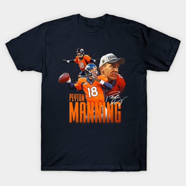 Peyton Manning T-Shirt by Juantamad